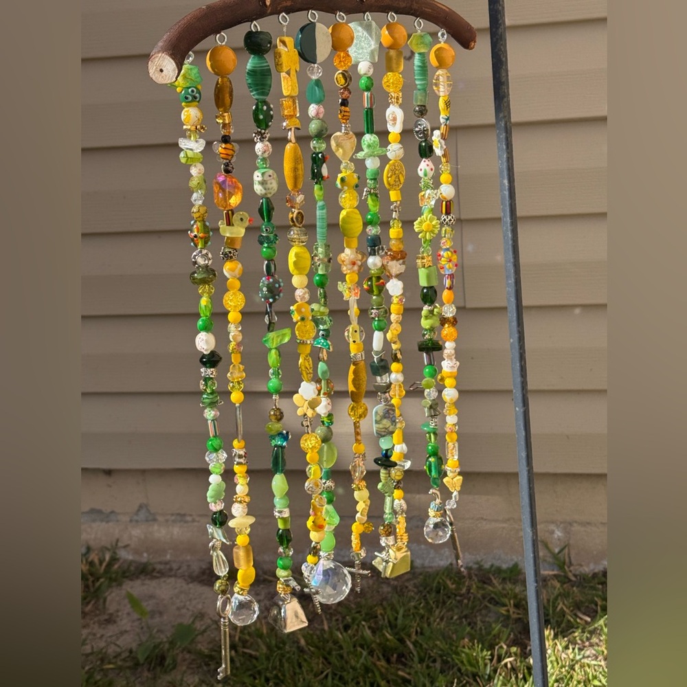 Handmade Suncatcher - Reclaimed Hurricane Michael Wood - Picture 4 of 12